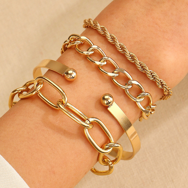 golden pearl toggle charm layered bracelet set golden pearl toggle charm layered bracelet set