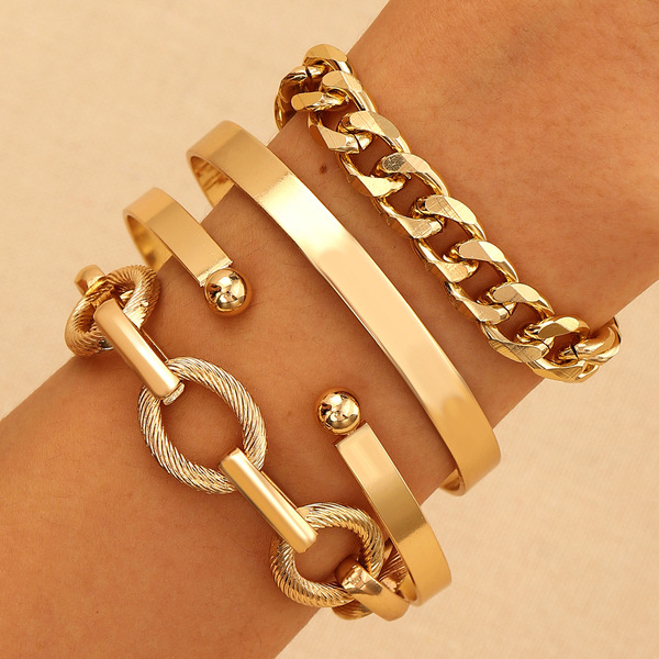 golden pearl toggle charm layered bracelet set golden pearl toggle charm layered bracelet set