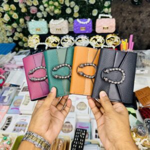 luxury dionysus tiger head buckle mini leather wallet