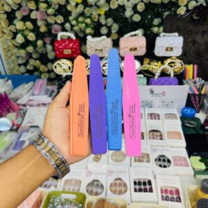 sunshine professional double sided washable nail buffer and file sponge stick