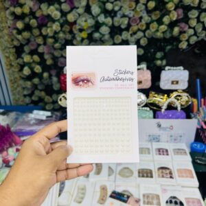 pearl & rhinestone face & nail art stickers
