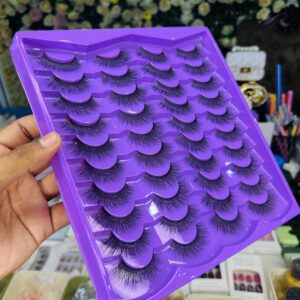 Store premium 3d faux mink false eyelashes multipack